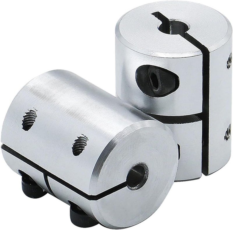 Aluminium Rigid Coupler 5x12mm Lead Screw For 3D Printer CNC Motor 6X6 Color - Image 1