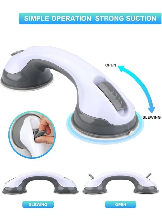 Bathroom Safety Handle with Non-Slip Suction Grip – Portable Support Bar for Bathtub and Shower, Easy Installation for Daily Safety - Image 4