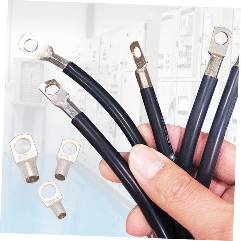 120 Pcs Heavy Duty Copper Battery Cable Terminal Connectors Wire Gauge Lugs - Image 4