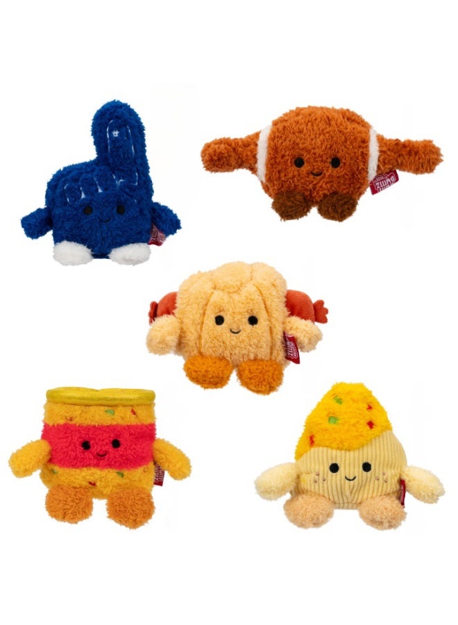 RUSS Bumbumz Fun Day Bumz Soft Toy 4.5-Inches, Assorted 1 Piece (Style & Color May Vary) Each Sold Separately | Child Friendly Plush Toy | Collectible Soft Toy | Gift for Toddlers & Kids - Image 1