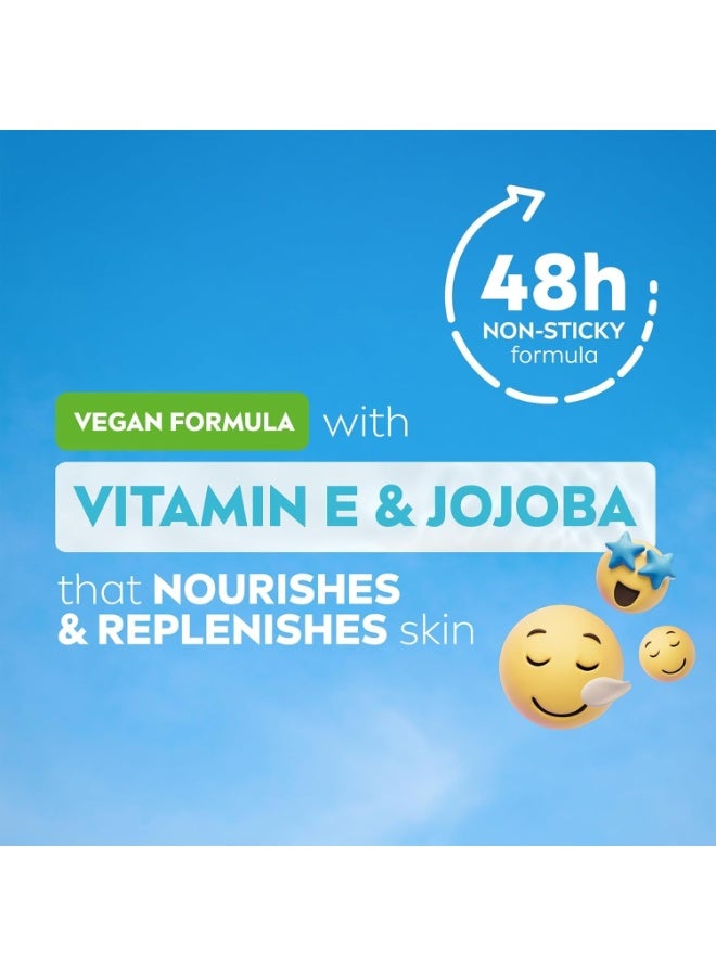 نيفيا كريم مرطب ومنعش للوجه والجسم واليدين بفيتامين E وزيت الجوجوبا 75 مل - Image 2