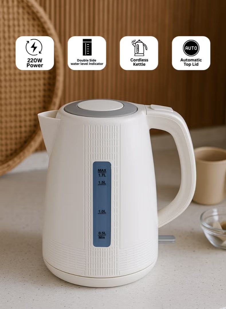 Venus Electric Kettle 1.8 Liters Plastic, auto shut off - Image 2