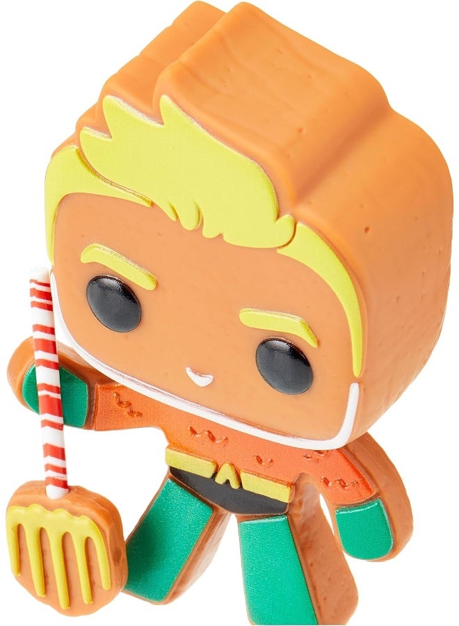 Funko Pop! Heroes: DC Holiday - Aquaman - Gingerbread - DC Comics - Collectable Vinyl Figure - Gift Idea - Official Merchandise - Toys for Kids & Adults - Comic Books Fans - Image 4