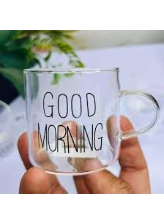 Generic 6-Piece Mini Glass Coffee Mug Set (60ml).  - Image 2