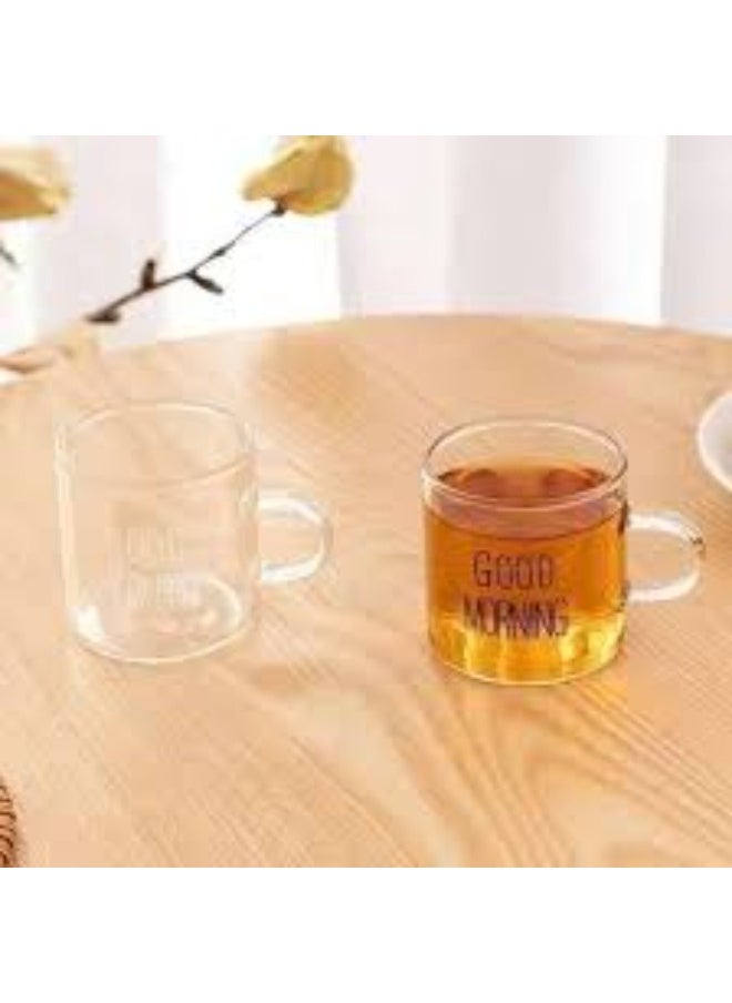 Generic 6-Piece Mini Glass Coffee Mug Set (60ml).  - Image 3