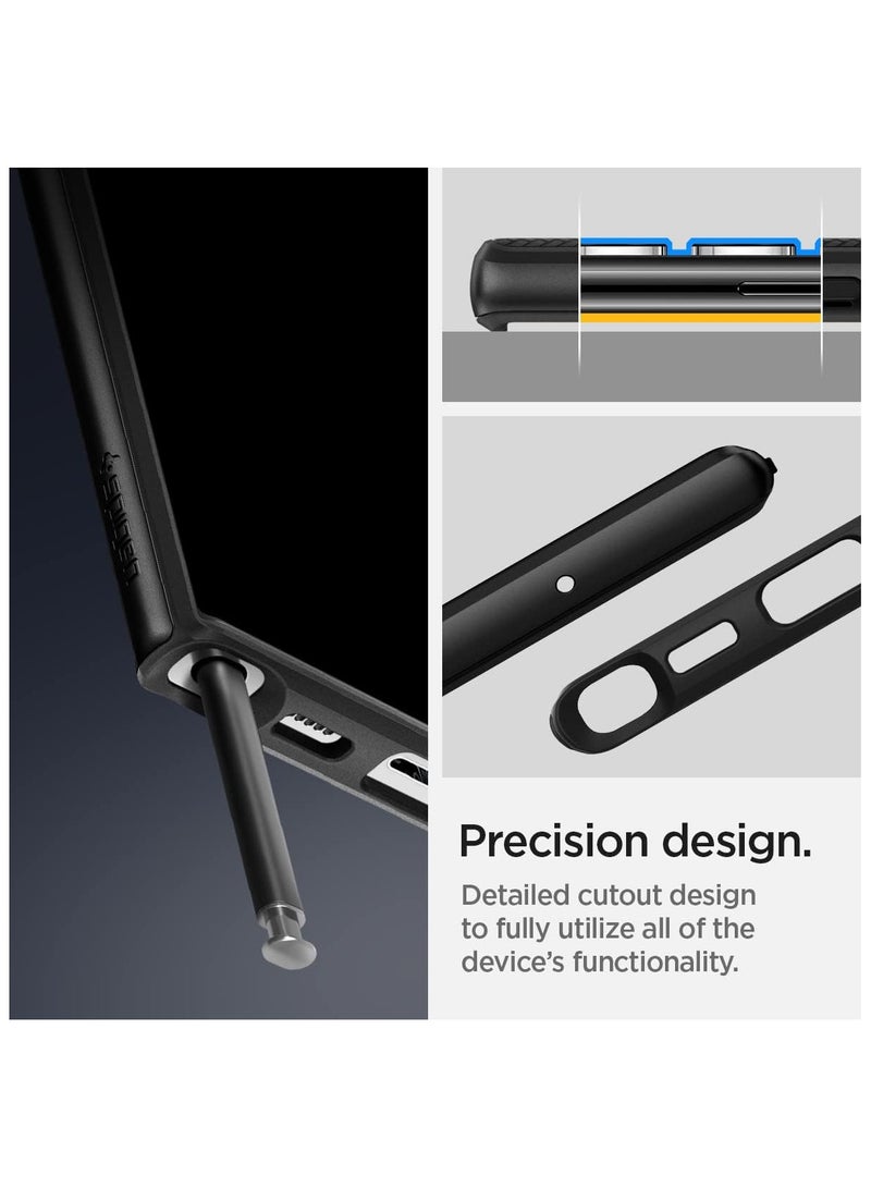 Spigen Neo Hybrid Case Designed for Galaxy S22 Ultra 2022 (Black) - Image 3