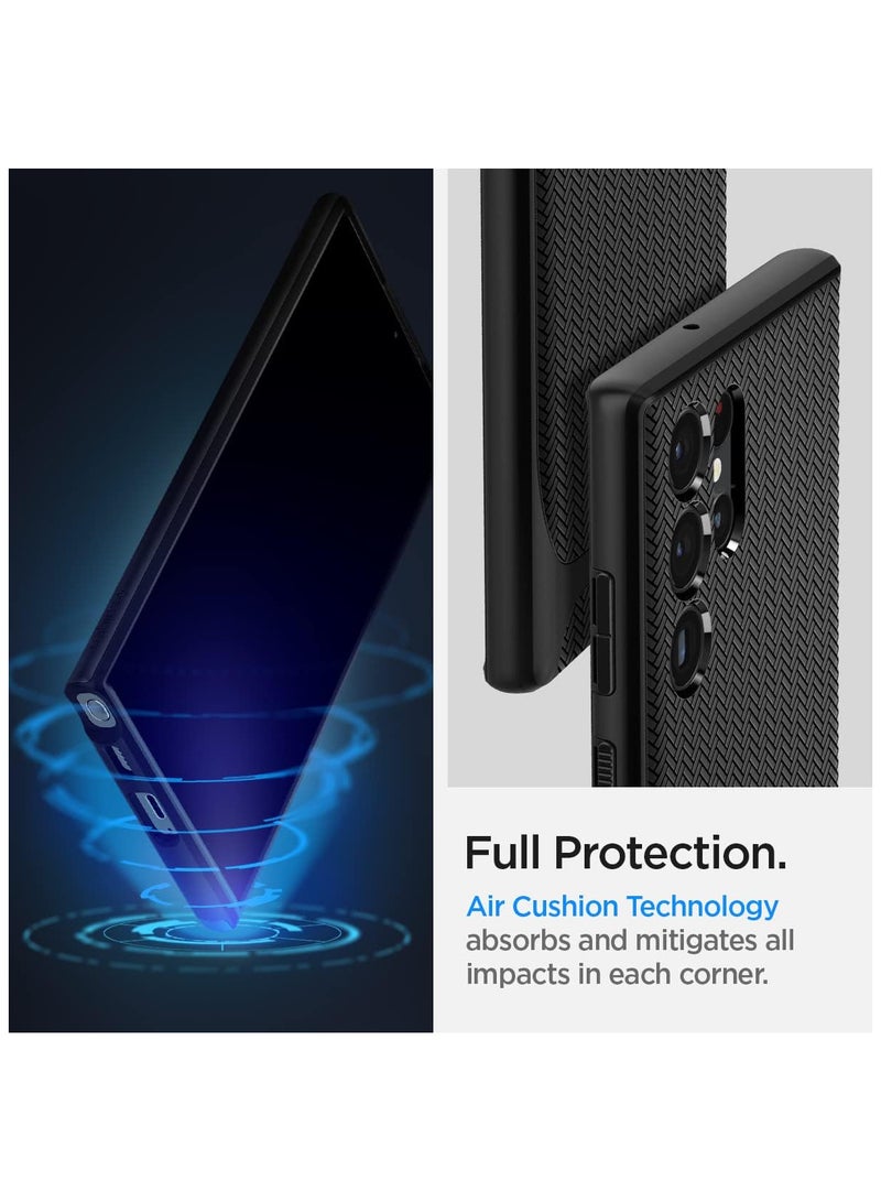 Spigen Neo Hybrid Case Designed for Galaxy S22 Ultra 2022 (Black) - Image 5