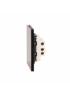 Donmarco Ultra Thin 1 Gang Intermediate Switch – Ultra Thin Premium Plastic Material, Modern & Durable, Fire-Resistant Electric Switch, 15-Year Warranty, Wall Switch for Home and Office (Matt Grey)  - Image 4