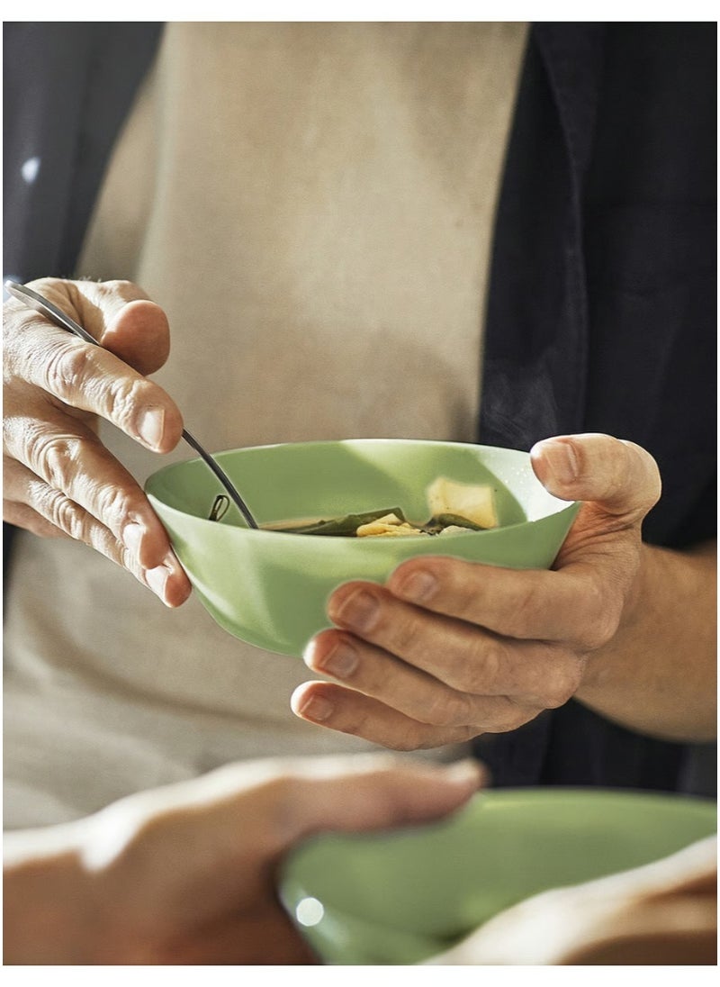OFTAST Bowl, Set of 4, Light Green, 15 cm  - Image 3