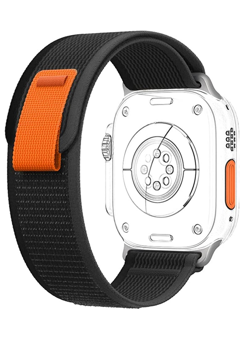 جينيتكس Nylon Compatible with Apple Watch Bands 42/44/45/49mm, Soft and Breathable Watch Strap, Suitable for Apple watch Ultra Series 8 - Image 1