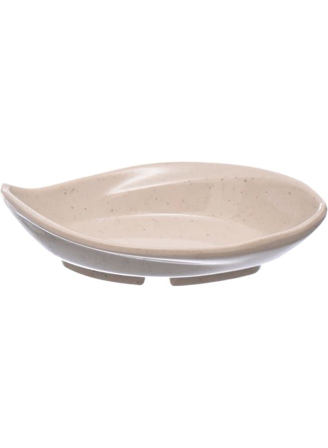 Moments Oval Plate, Small, Light Stone Olive - Image 1