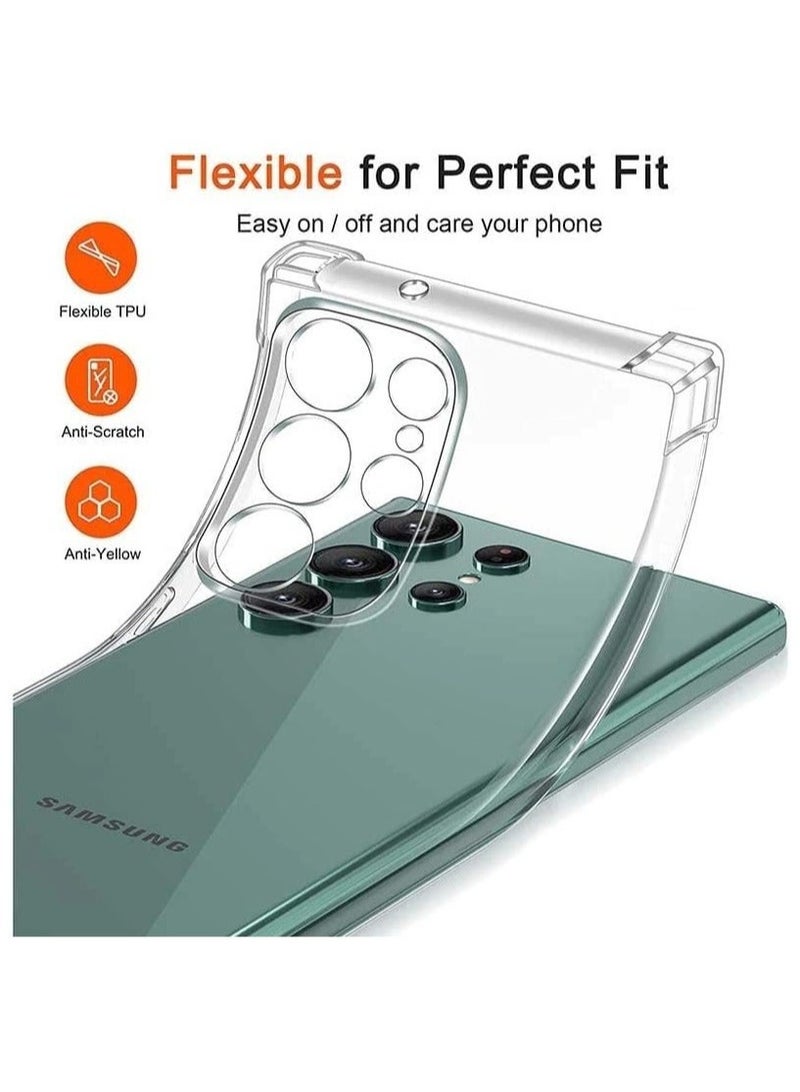 Raxoom Protective Case for Samsung Galaxy S24 Ultra Clear - Image 3