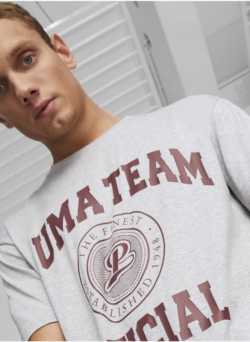 PUMA Team Graphic Mens Shortsleeve T-shirt  - Image 2