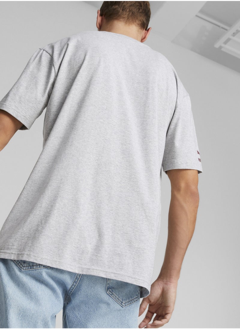 PUMA Team Graphic Mens Shortsleeve T-shirt  - Image 3