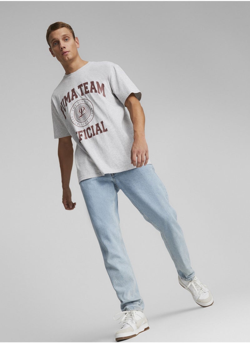 PUMA Team Graphic Mens Shortsleeve T-shirt  - Image 4