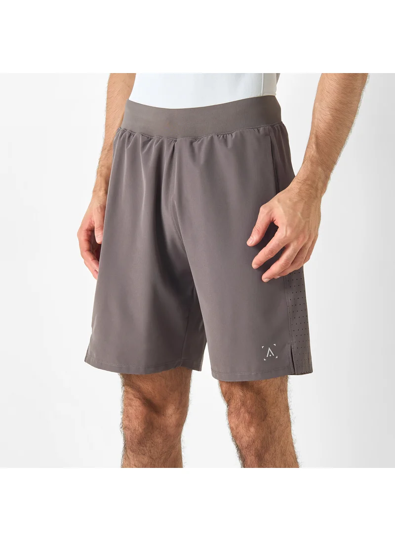 ADOT by Splash Panel Detail Shorts with Elasticated Waistband