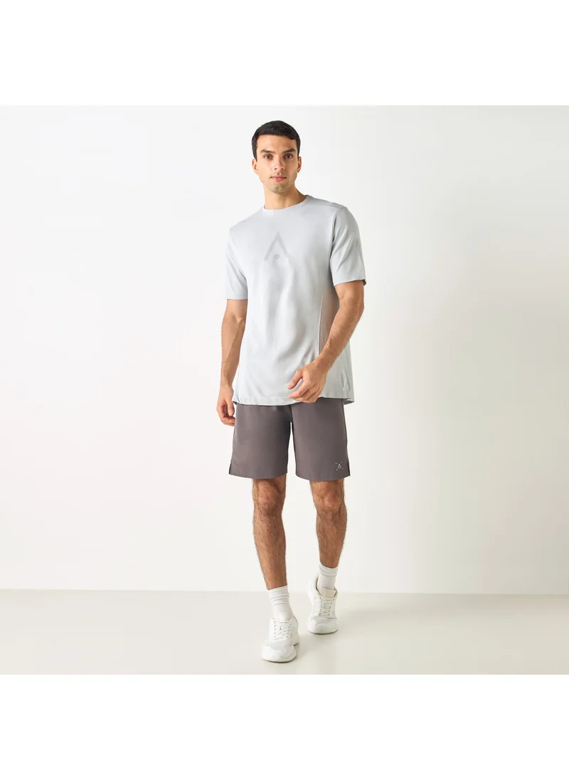 ADOT by Splash Panel Detail Shorts with Elasticated Waistband