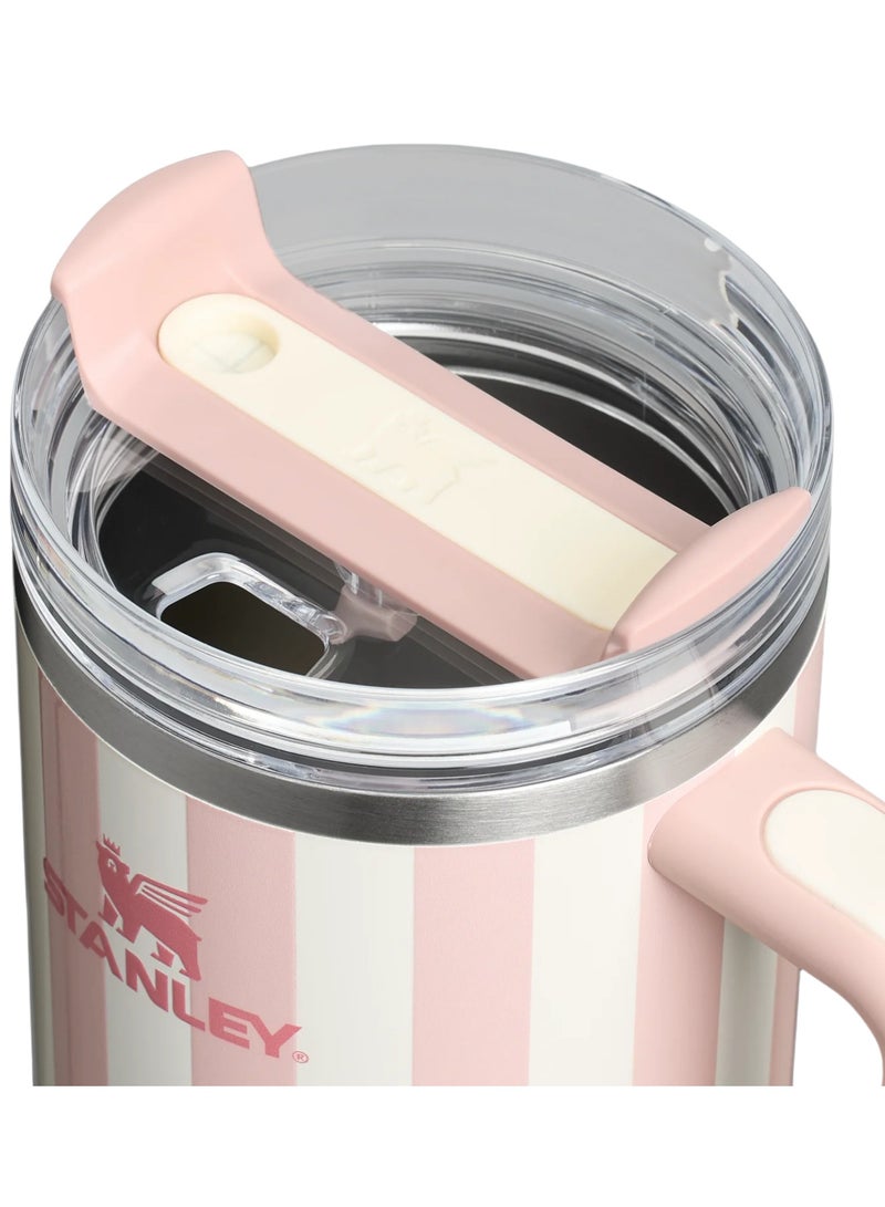 Stanley The Quencher H2.0 Flowstate™ Tumbler | 40 OZ Peach Whip Cabana Gloss - Image 3
