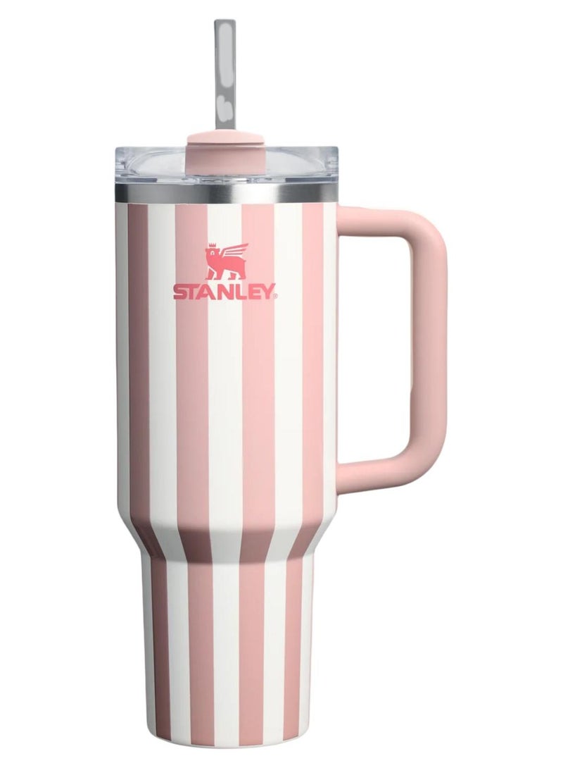 ستانلي كاينشر H2.0 فلوستات ™ تومبلر  40 أوز بيتش ويب كابانا غلوس - Image 1