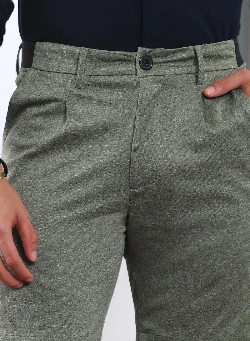 CAHOOT  Tailored Heathered Shorts for Men | Best Price UAE