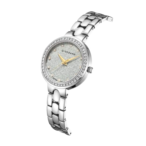 Giordano Analog Silver Dial Women's Watch - A2068-11 - Image 4