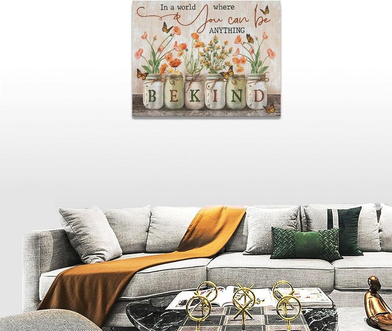 Tijuboni Farmhouse Bathroom Poppy Decor Wall Art - Image 4