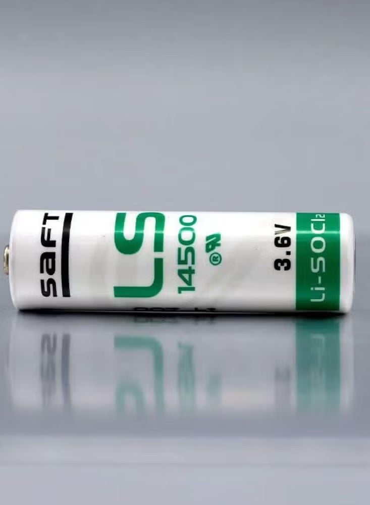 سافت بطارية ليثيوم SAFT LS14250 بقوة 3.6 فولت، خلية عالية الطاقة من نوع Li-SOCl2 بحجم نصف خلية AA، للاستخدامات الصناعية، وإنترنت الأشياء، والعدادات الذكية، والأجهزة الطبية، وأنظمة الطاقة الاحتياطية. - Image 3