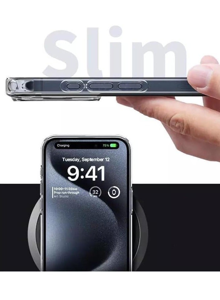 BORTONY iPhone 16 Plus Case Cover 6.7 Inch Scratch Resistant Crystal Clear Soft TPU iPhone 16 Plus Cover Precise Cutouts Slim Fit Protective Case Easy to Install Compatible with Apple iPhone 16 Plus - Image 5