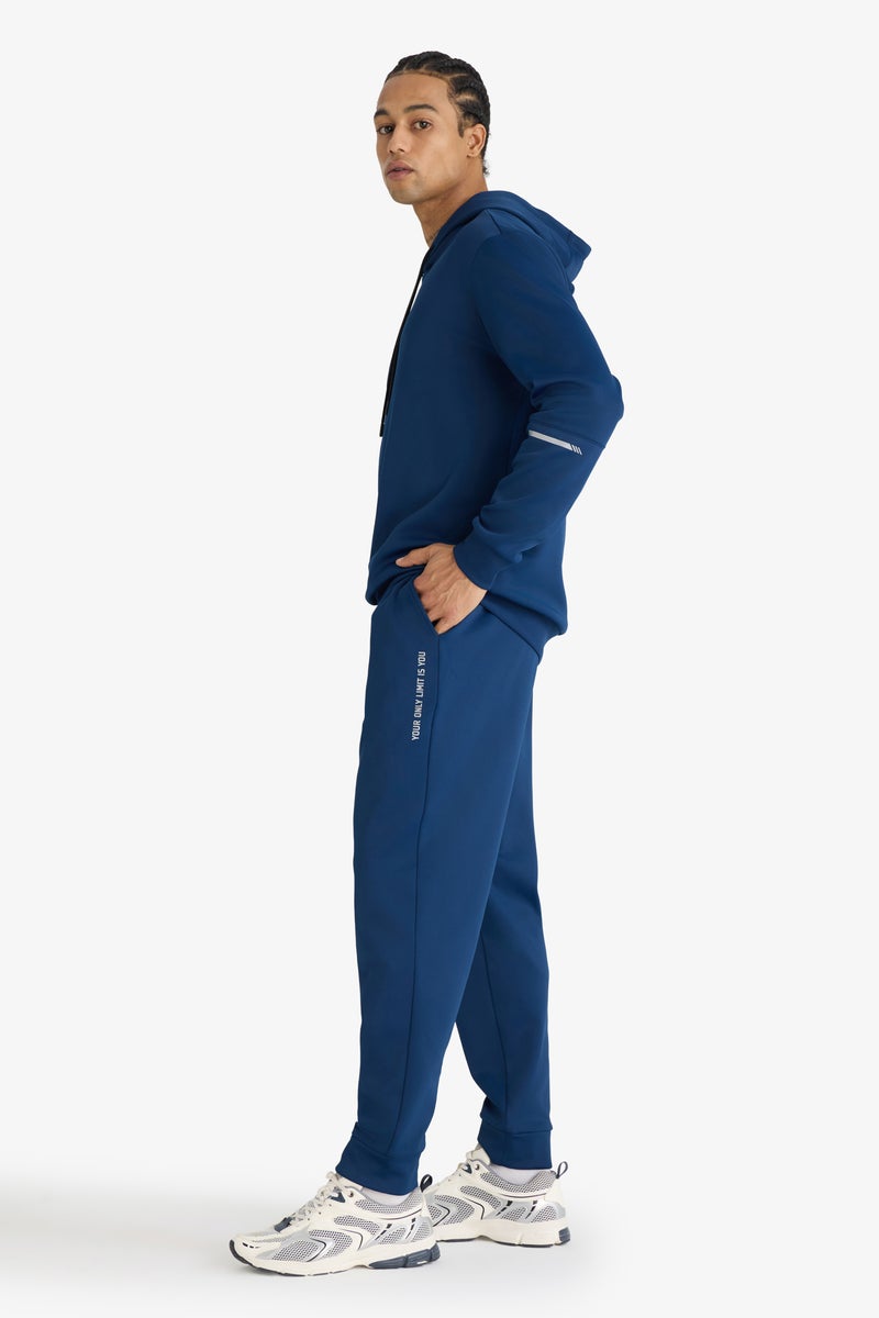 DeFacto Blue Man Standard Fit Jogger Casual - Image 3