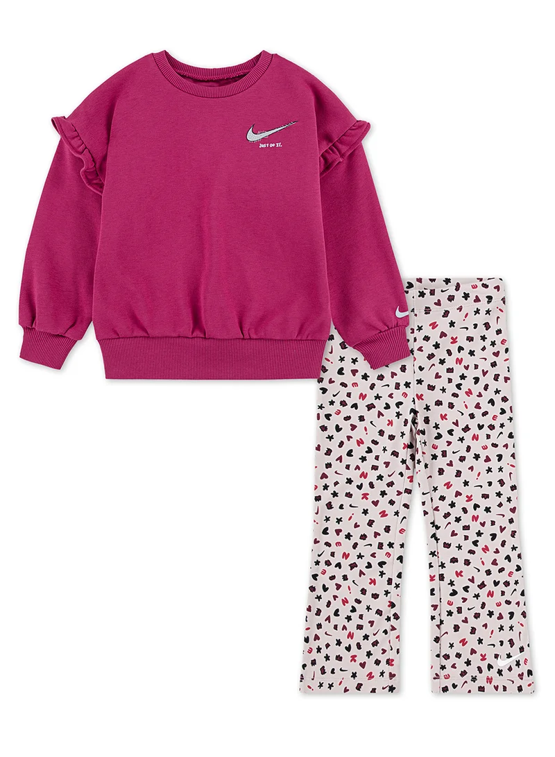 Nike Essentials All-Over Printed Femme Set