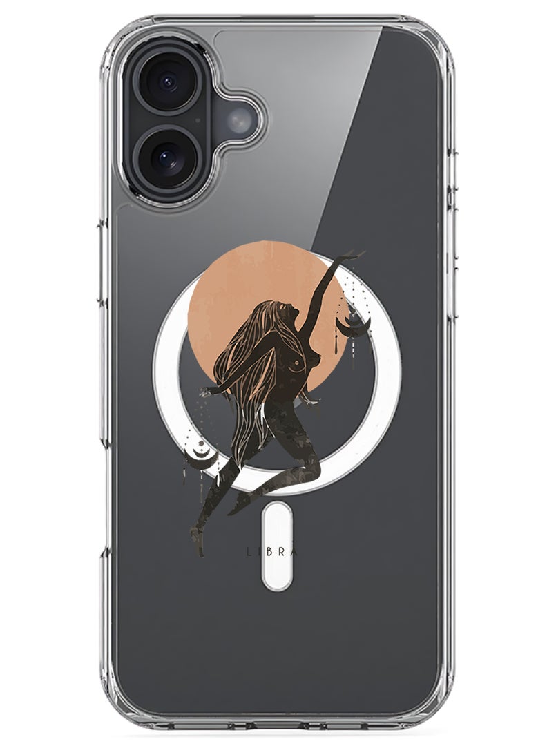 Theodor Magnetic Case for Apple iPhone 17 Compatible with MagSafe Wireless Charging, Shockproof Phone Bumper Cover - Libra - Image 1