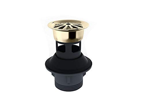 Kohler Kohler - 45432IN-AF Grid Drain with overflow hole (Vibrant French Gold) 