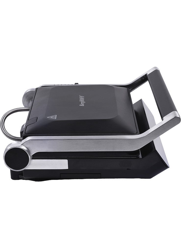 Berghoff Gem Titan Contact Grill and Toaster with Black Steel Cover  - Image 4