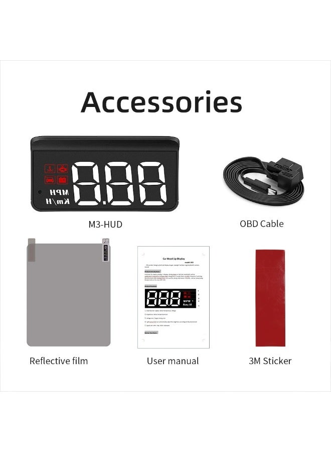 M3 Newest HUD Head-Up Display - Image 4