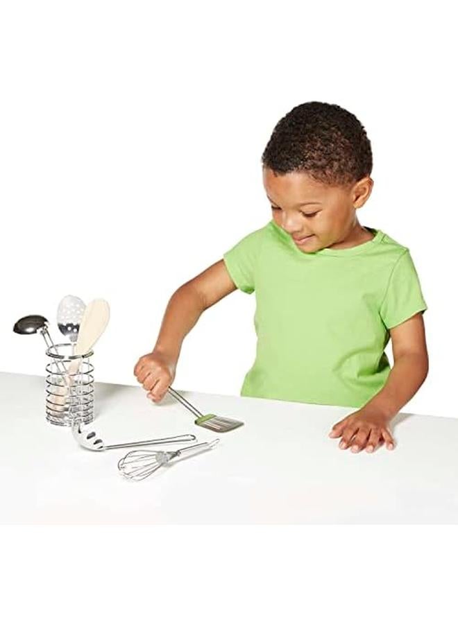 ميليسا آند دوج هيا نلعب في المنزل ونقدم أواني الطبخ 1 قطعة - Image 3