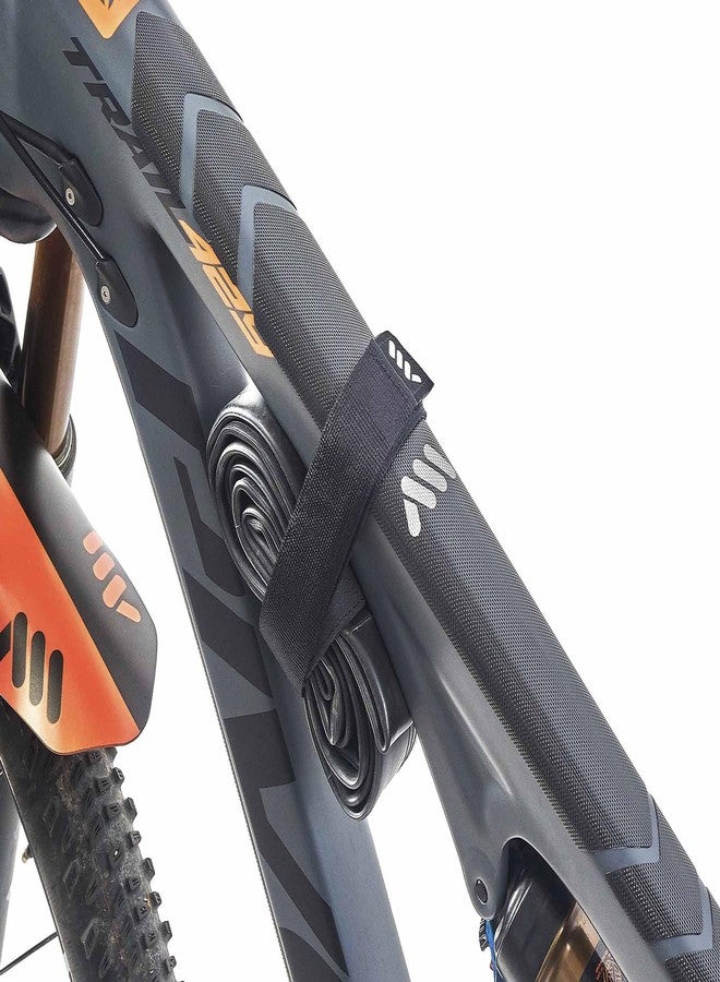 All Mountain Style AMS Hook & Loop Strap to Carry Essentials in case You Flat, Black - Image 4
