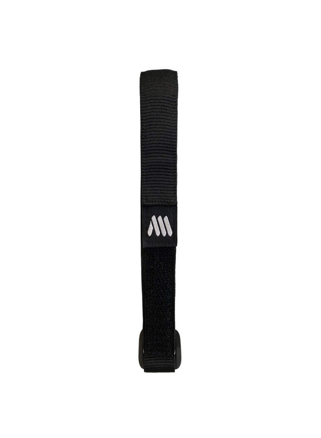 All Mountain Style AMS Hook & Loop Strap to Carry Essentials in case You Flat, Black - Image 1