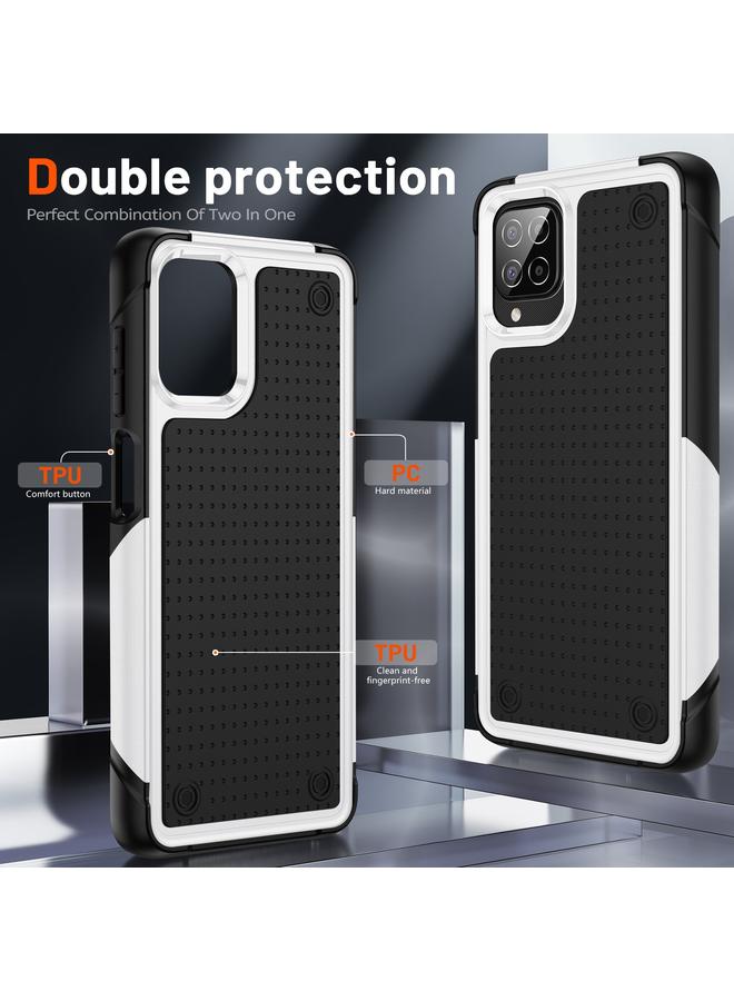 S-TOP Case For Samsung Galaxy A12 PC + TPU Shockproof Protective Phone Case - Image 5