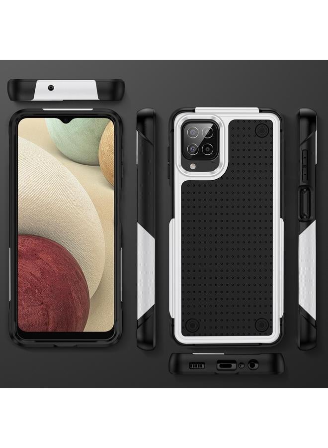 S-TOP Case For Samsung Galaxy A12 PC + TPU Shockproof Protective Phone Case - Image 2