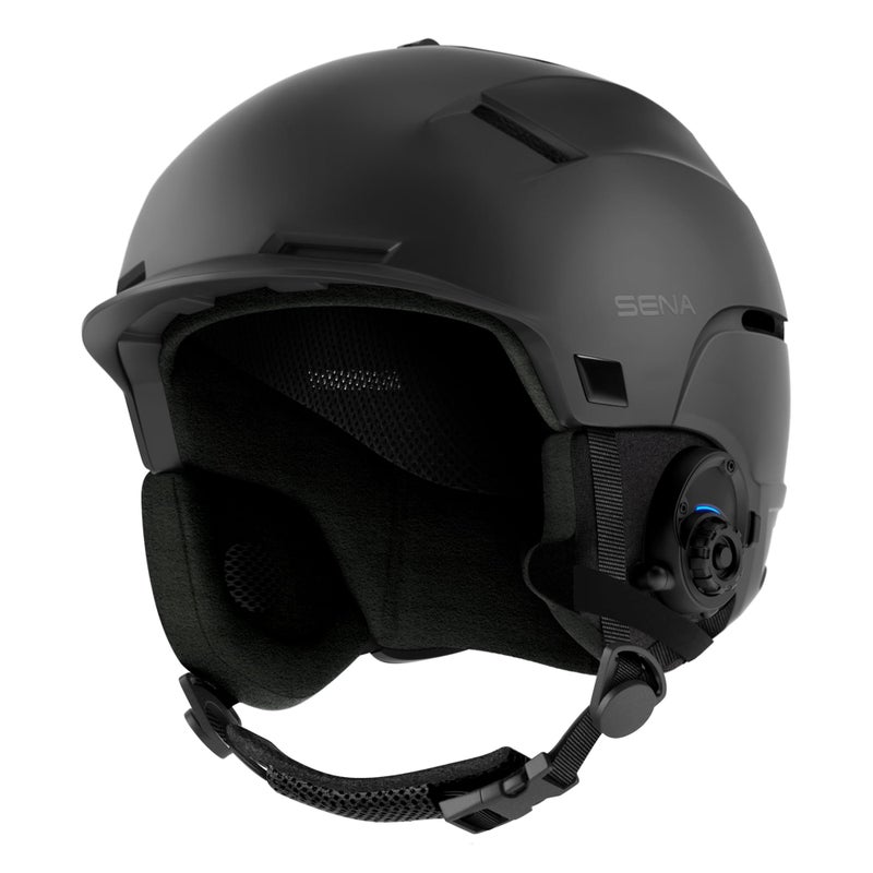 Sena Latitude Snow Helmet with Built in Speakers and Microphone FourWay Bluetooth Intercom HandsFree Open Communication Listen to Music Size L