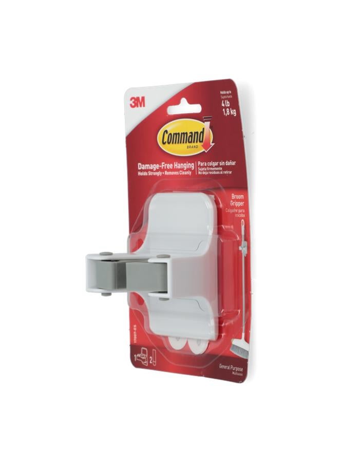 Command 3-Piece Damage-Free Self-Adhesive Durable Multi-Purpose Hanging Hook White  - Image 3