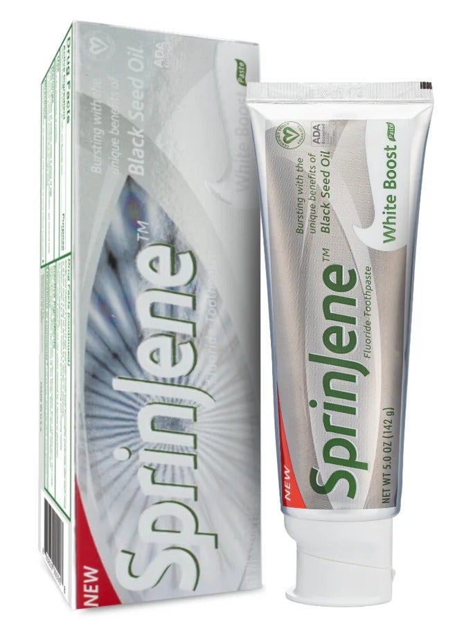 سبرين جين معجون أسنان وايت بوست الأصلي 142 جرام - Image 2