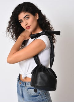 Haute Sauce Becca Black Bucket Bag  - Image 5