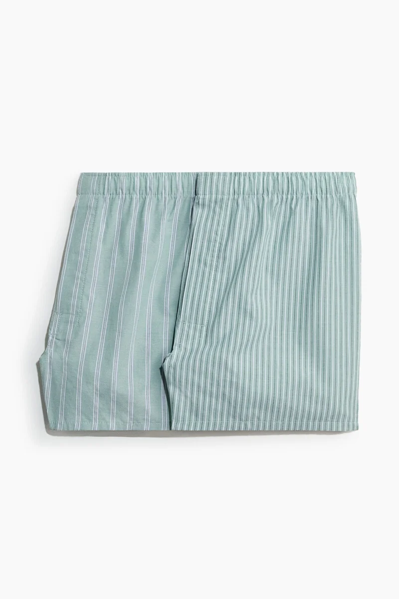 H&M  2-pack woven boxer shorts for Men | Best Price UAE