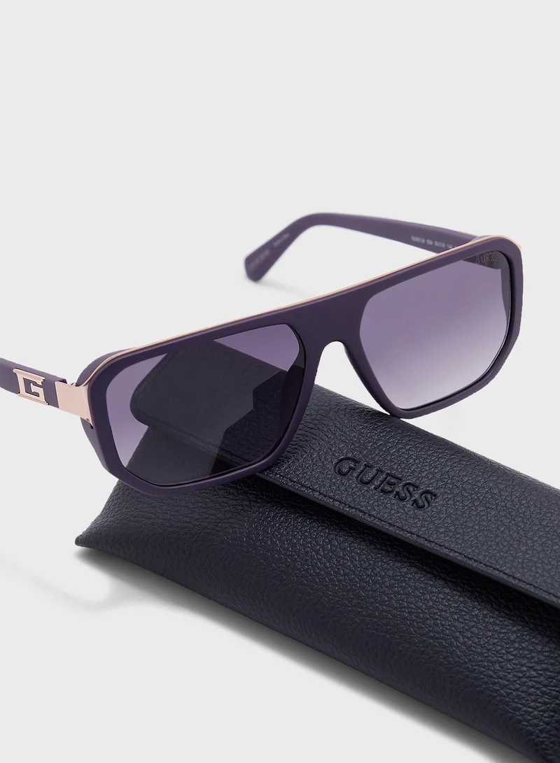 GUESS Uv Protected Polarized  Wayfarer Sunglasses
