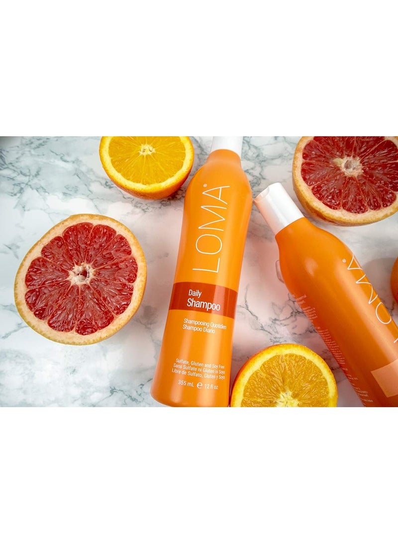 LOMA Daily Shampoo (clear formula) and Daily Conditioner (DUO PACK) 12 Ounce Each - Image 3