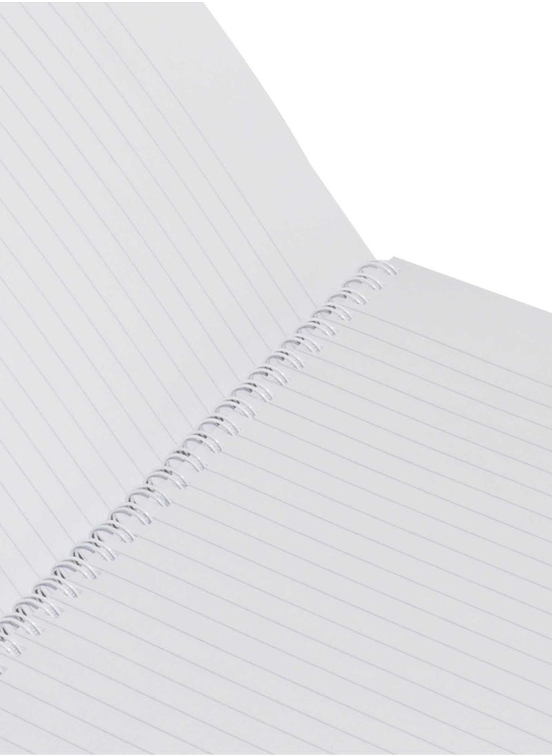 Light FIS LIGHT Pack of 10 Spiral Soft Cover Notebook, Single Line  10X8 Inches (25.4 X 20.32 Cm) 100 Sheets -LINB1081701S  - Image 3