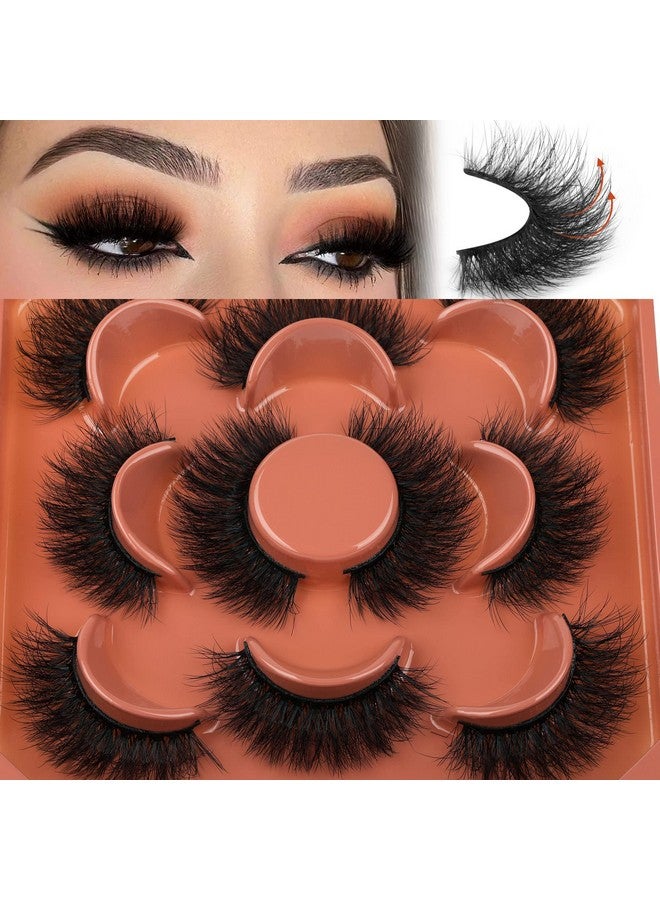 Focipeysa Fluffy Lashes Natural Wispy Eyelashes Full Volume Mink Lashes 14Mm Short Faux Mink Lashes Multipack By Focipeysa - Image 4