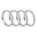 ZHTEAPR 4pcs HubCentric Rings 741 to 726 OD741mm ID726mm Aluminium Alloy Wheel Hubring 726 to 741 - Image 2