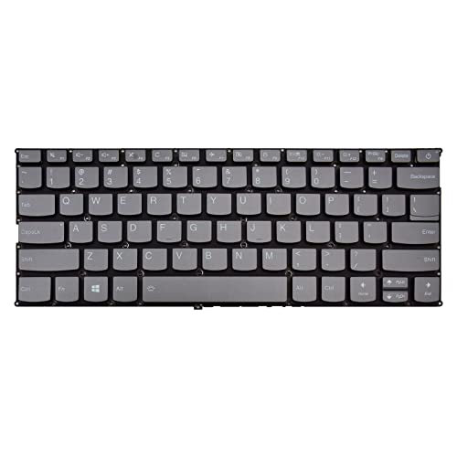 SUNMALL Replacement Keyboard Compatible with Lenovo Ideapad 320S-13IKB 720S-14IKB K42-80 V720-14 V720-14IKB with Backlight US Layout - Image 2